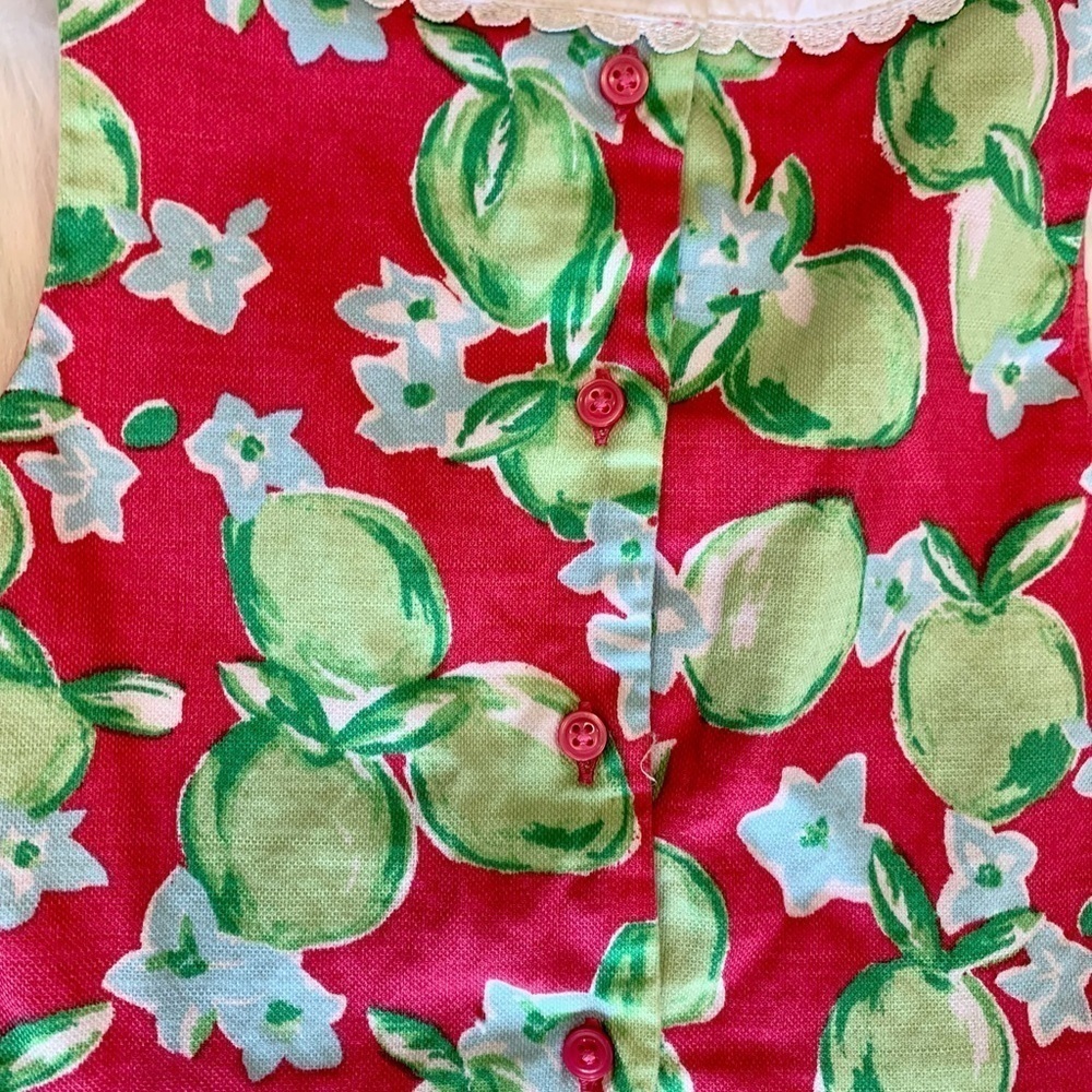JANIE & JACK South Beach Beauty-  Lime Citrus Dress - size 6 - Picture 7 of 7